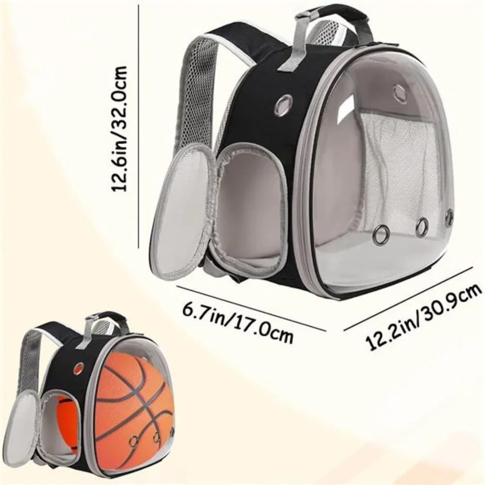 Guinea Pig Backpack, Space Capsule Bubble Window Small Animal Backpack